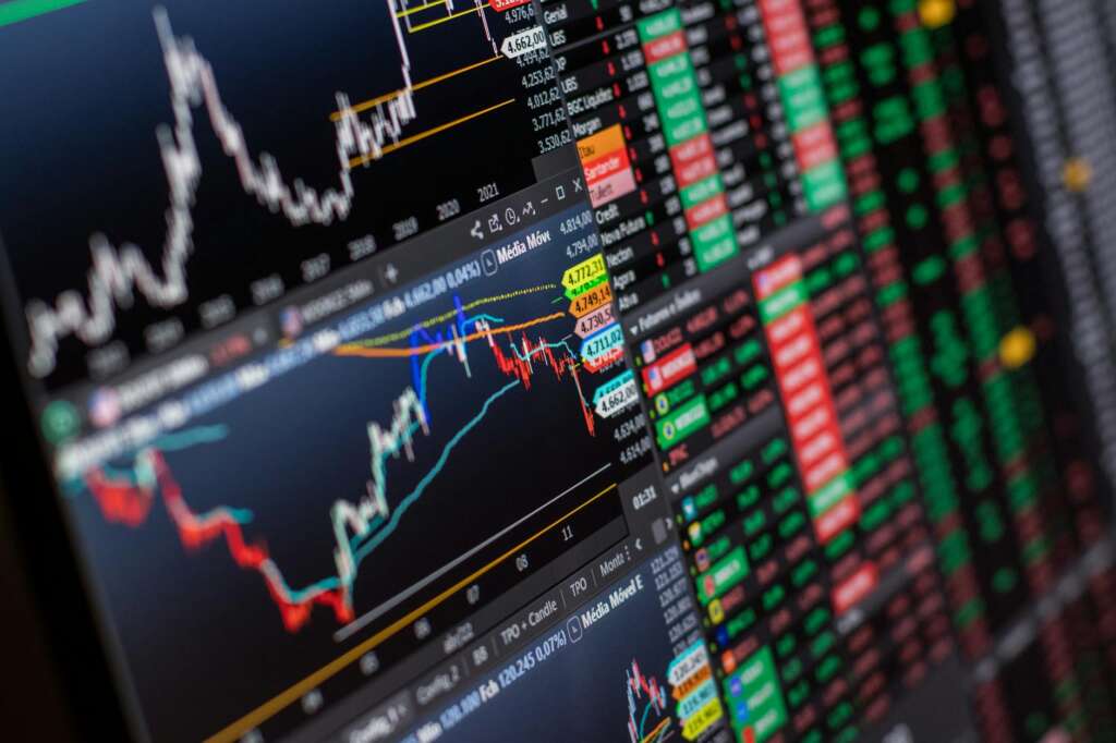 close up photo of data in a monitor